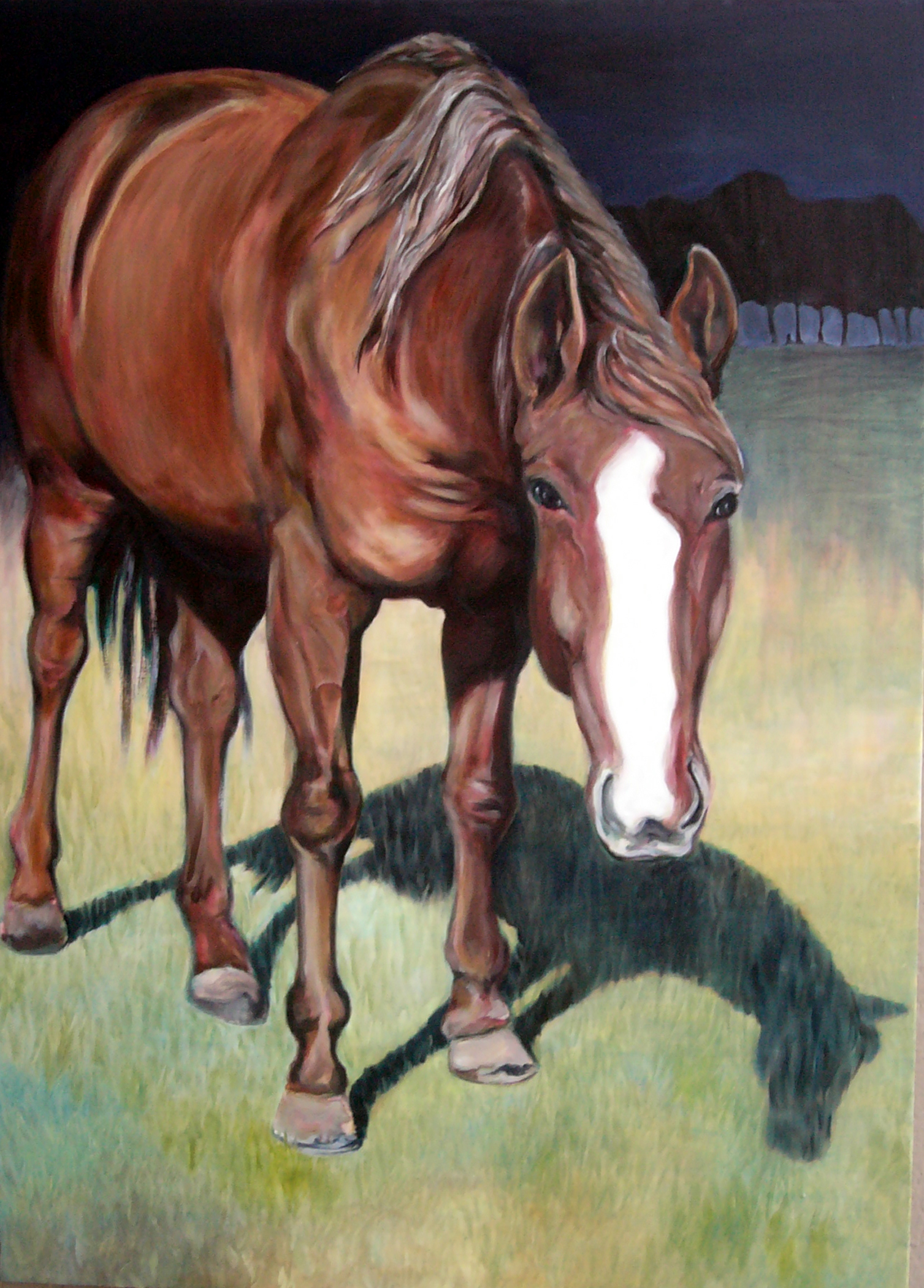 Horse painting